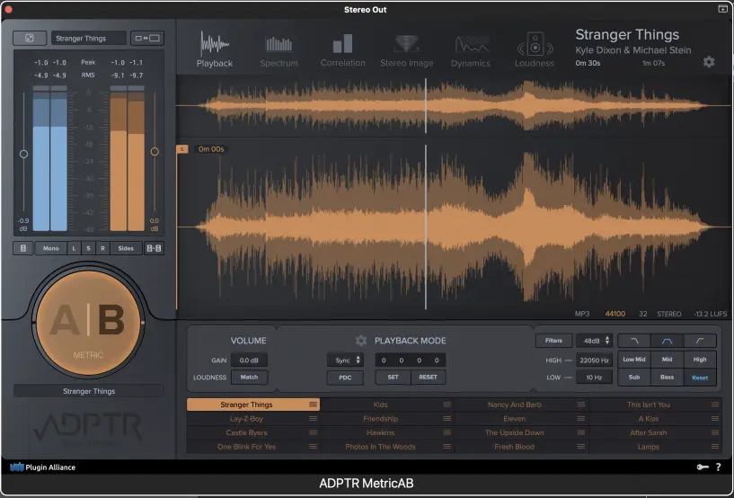 ADPTR AUDIO Metric AB